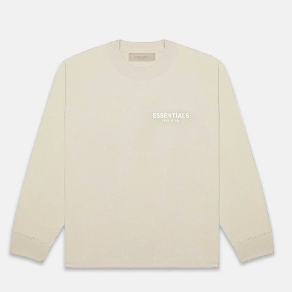Essentials Fear Of God Wheat Long Sleeve T-Shirt